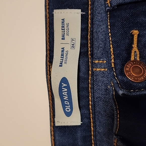 Old Navy & Justice Leggings Jeans Two Pairs - Picture 7 of 9